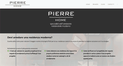 Desktop Screenshot of pierrehome.it
